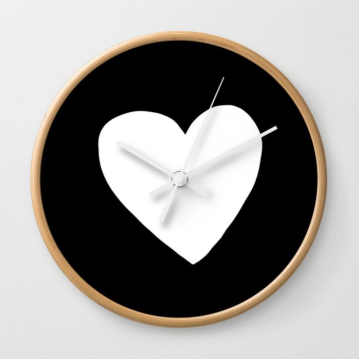 Big Heart Wall Clock