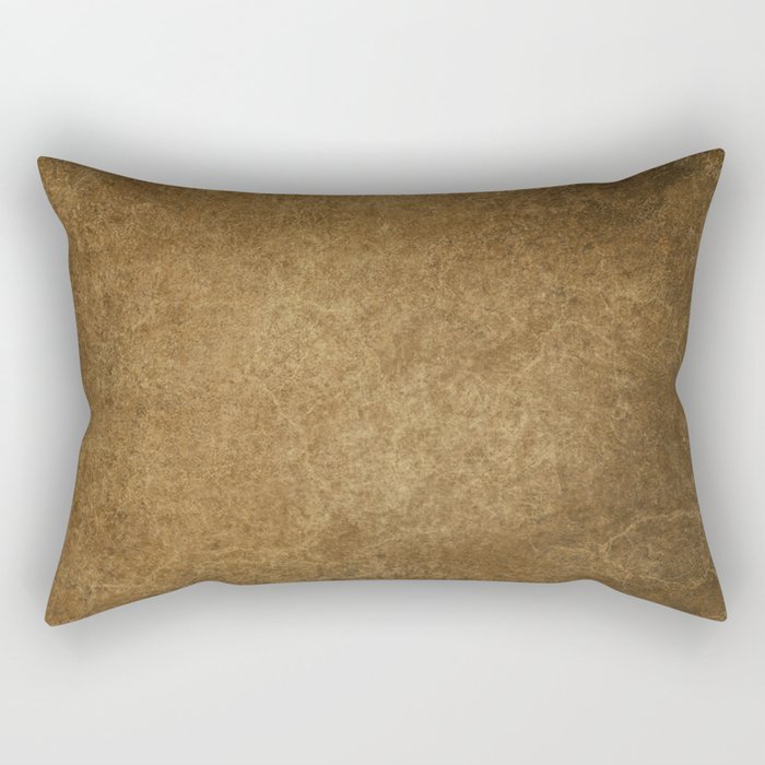 Coffee brown old paper Rectangular Pillow