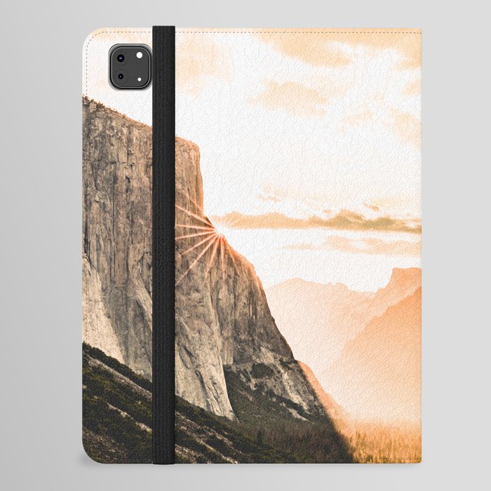 Yosemite Valley Burn - Sunrise iPad Folio Case