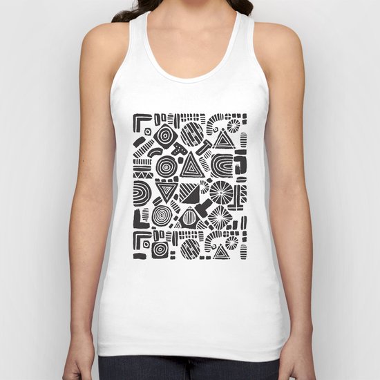 ABSTRACT 006 Unisex Tank Top