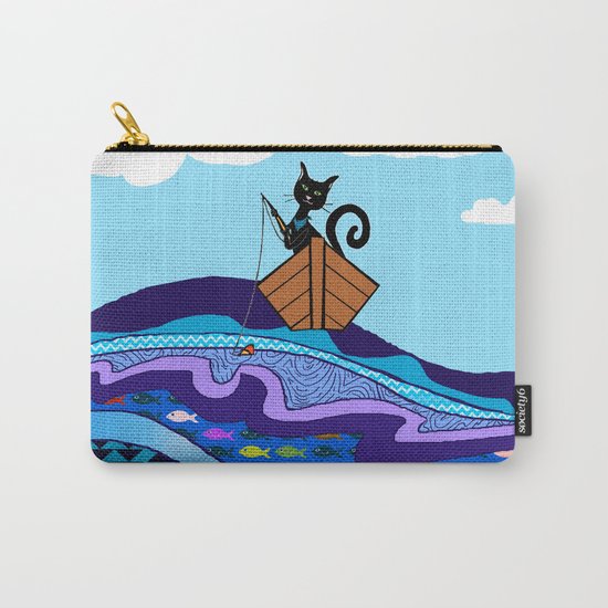 Cat Fishing Carry-All Pouch