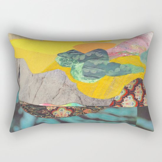 Yellow Sky Rectangular Pillow