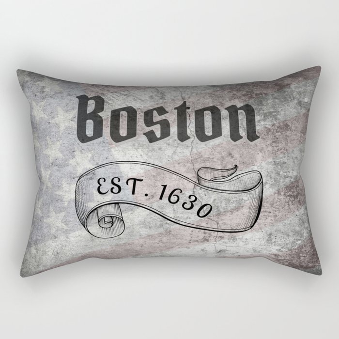 Boston, MA Rectangular Pillow