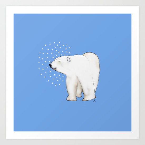 Polar Bear #8 Art Print