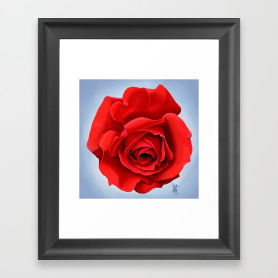 Rose Framed Art Print