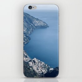 Poster Positano Italy Landscape From The Top Of Comune Mountain iPhone Skin