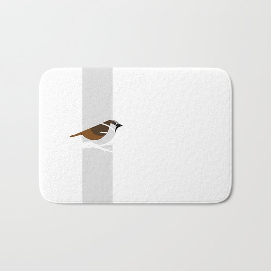 Passer Domesticus 01 Bath Mat