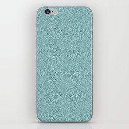 Aqua Glitter iPhone Skin
