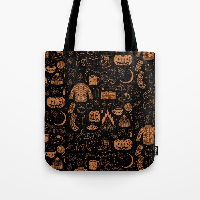 Autumn Nights: Halloween Tote Bag