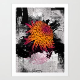 A flower for the superstitious  Art Print