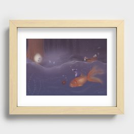 Over Under Water Recessed Framed Print