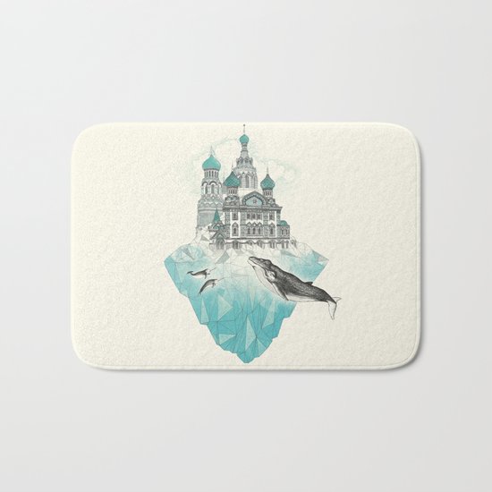 st peters-burg Bath Mat