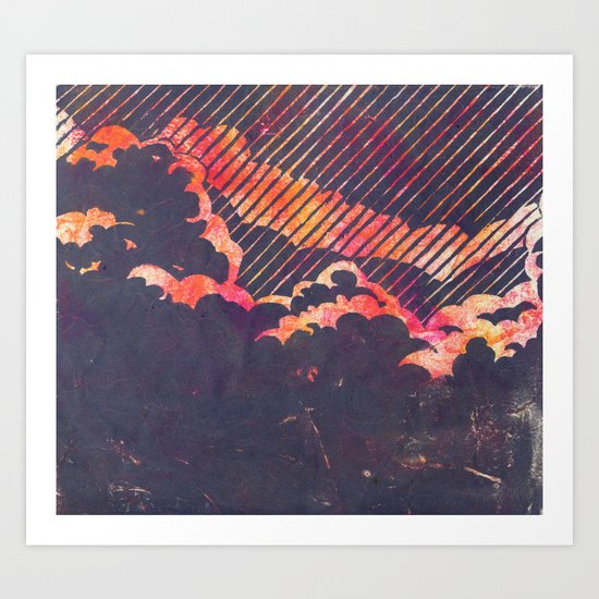 Red Sky In The Morning... Art Print