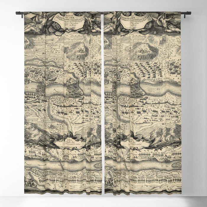 Battle of Torroella (1694) Blackout Curtain