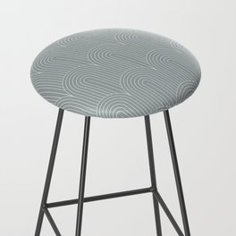 Art Deco Arch Pattern XXXVII Bar Stool