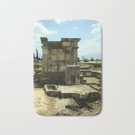The Ancient Olive Press Hierapolis Turkiye Bath Mat