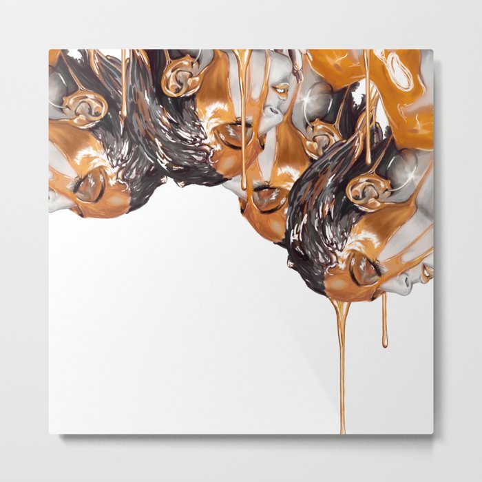 Drippin' Honey Metal Print