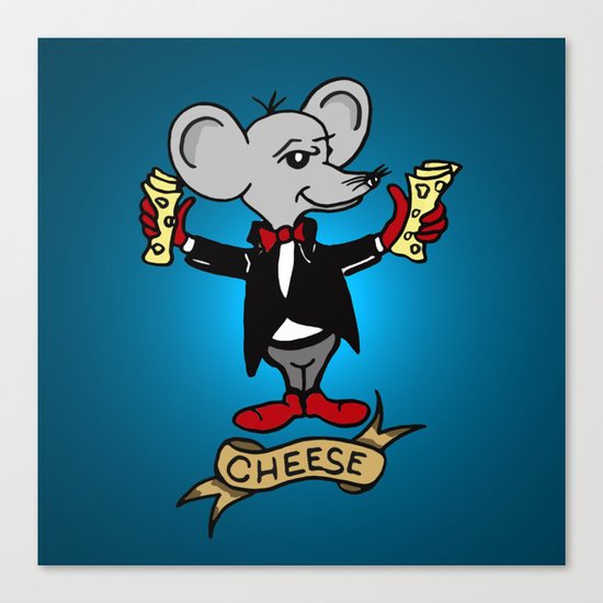 Give me the Cheese! Canvas Print