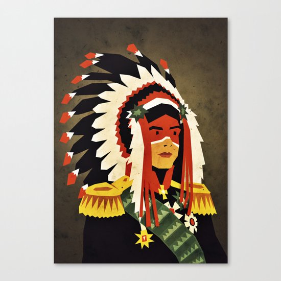 General Chief Canvas Print