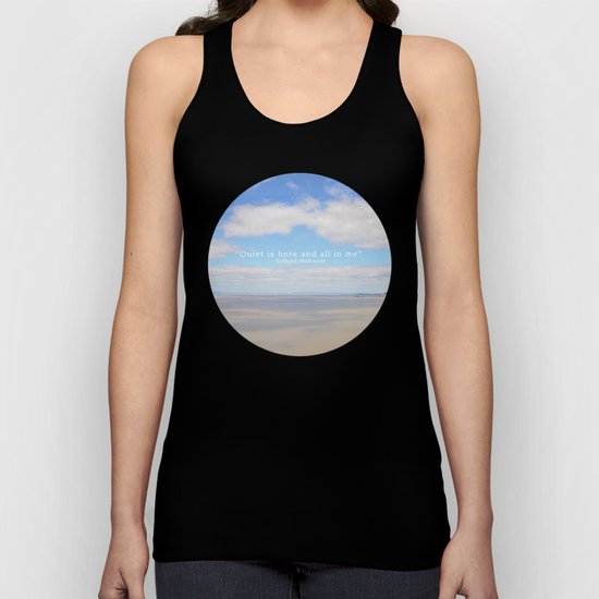 Quiet is here Unisex Tank Top