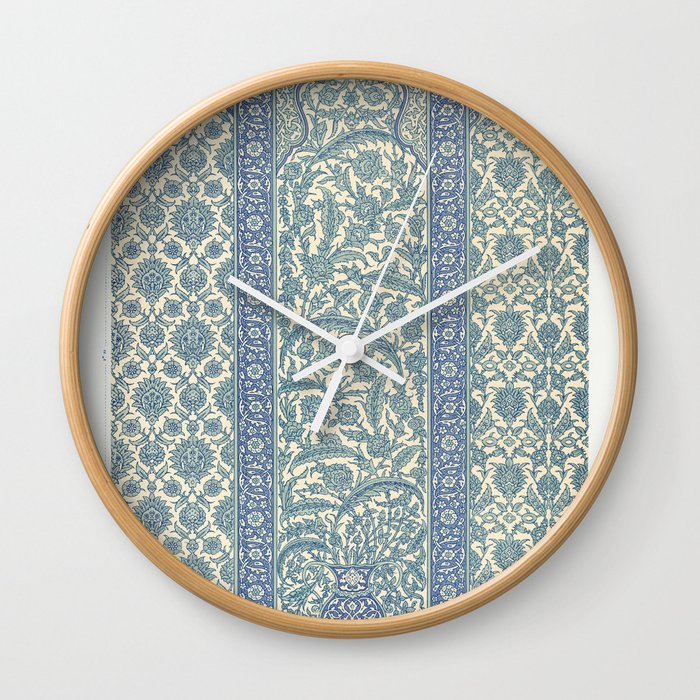 Arabic pattern, La Decoration Arabe Wall Clock