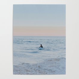 summer sunset xxi / bondi beach, australia Poster