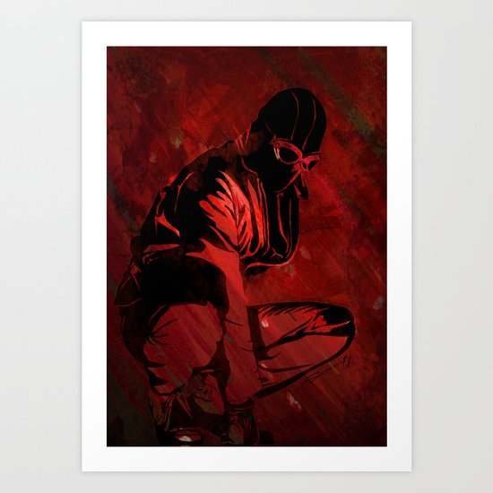 Urban Spider Art Print