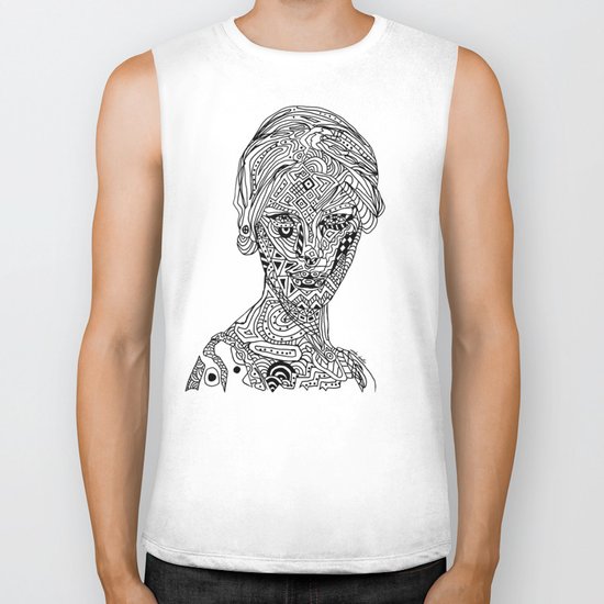Space Goddess Biker Tank