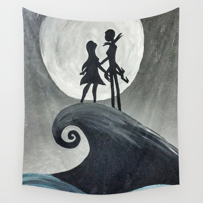 Sally & Jack Wall Tapestry