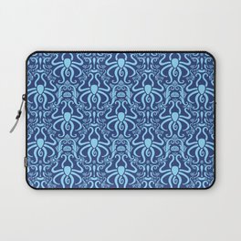 Greek Octopus Blue Laptop Sleeve