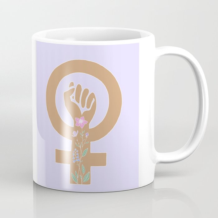 Female Fist Coffee Mug