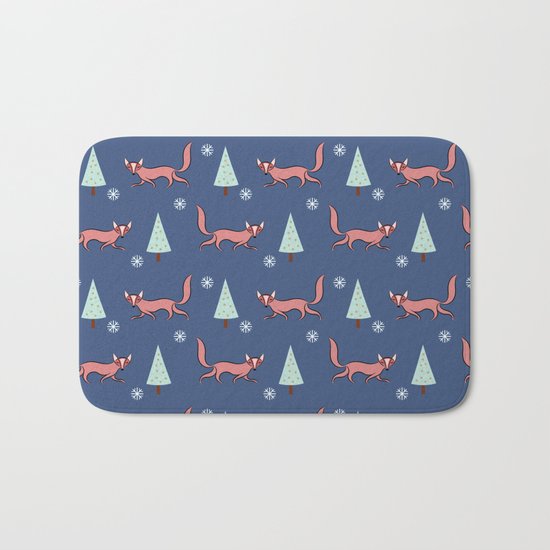 Fox #society6 #decor #buyart Bath Mat