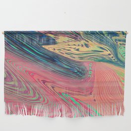 FUNKY OIL 2 - Blue Wall Hanging