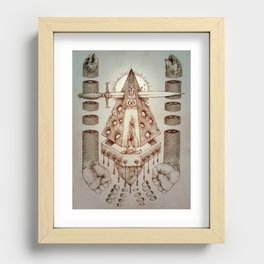 Vagamid - Lord of Fish Recessed Framed Print
