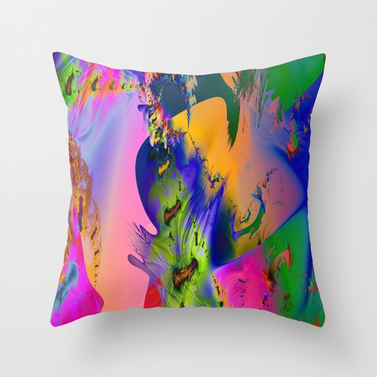 The Boneyard Throw Pillow