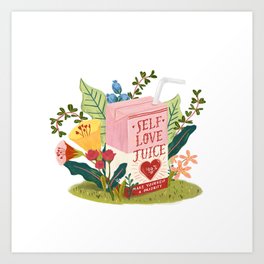 Self Love Juice Box Art Print