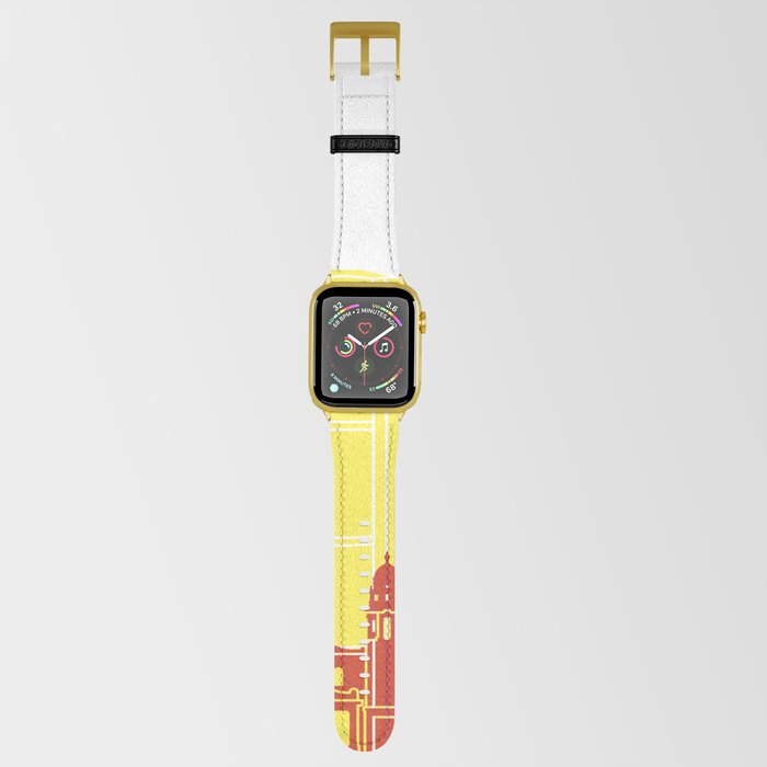 Caracas skyline pop Apple Watch Band by CrisrommerART Society6