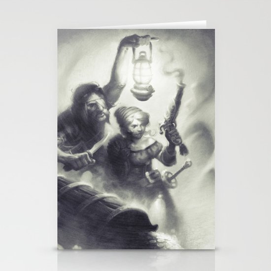 The Intruders Stationery Cards