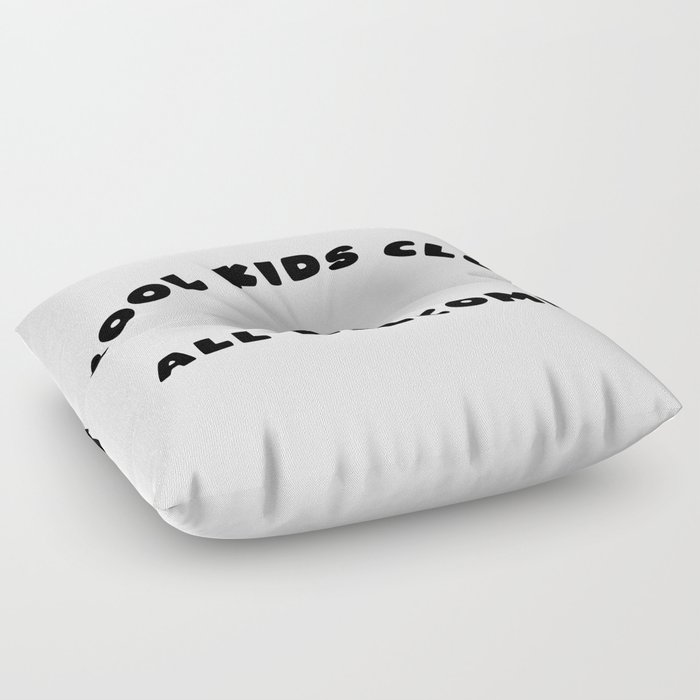 Cool Kids All Welcome Floor Pillow