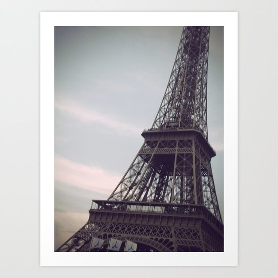 eiffel tower Art Print