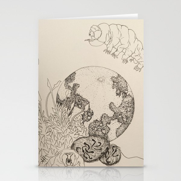 Adventures of a Tardigrade Stationery Cards