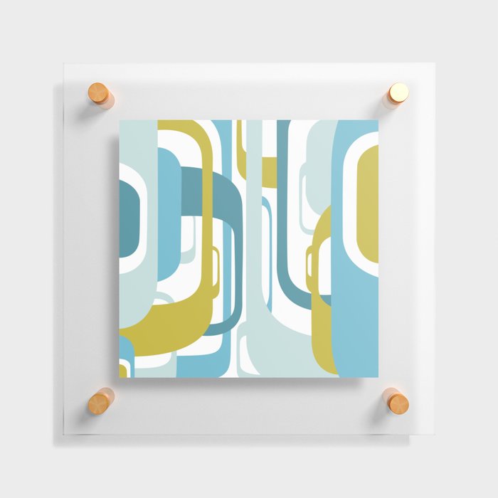 Modern Abstract Design Floating Acrylic Print