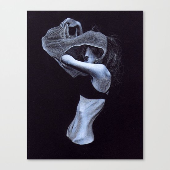 Undress Canvas Print