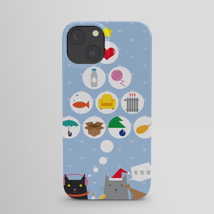 Santa Cat iPhone Case