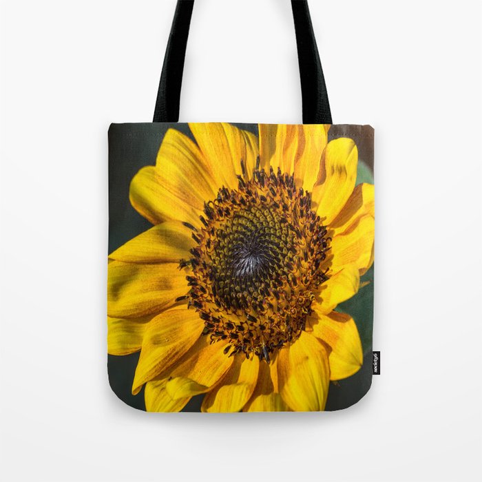 bright yellow tote bag