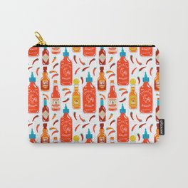Hot Sauce and Chili Peppers Carry-All Pouch