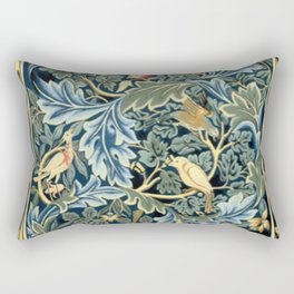 William Morris Birds and Acanthus Rectangular Pillow
