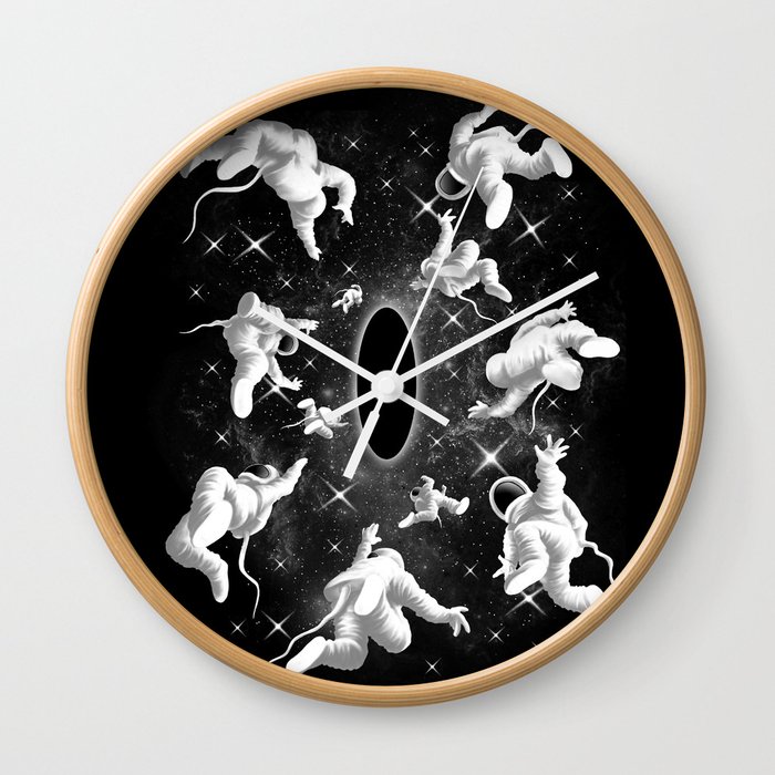 Space Orgasm Wall Clock