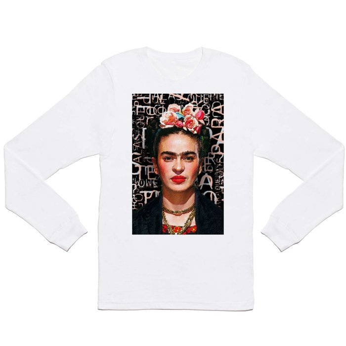 Frida Kahlo Long Sleeve T Shirt