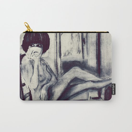Coffee First Part 4 Charcoals On Paper Carry-All Pouch